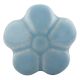 Turquoise Ceramic Flower Wine Stopper